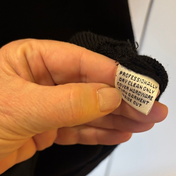 St. John Evening by Marie Gray Black with Sheer Waist and Embellishments Sz 4 - Picture 4 of 10